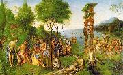 Lorenzo  Costa The Reign of Comus USA oil painting reproduction
